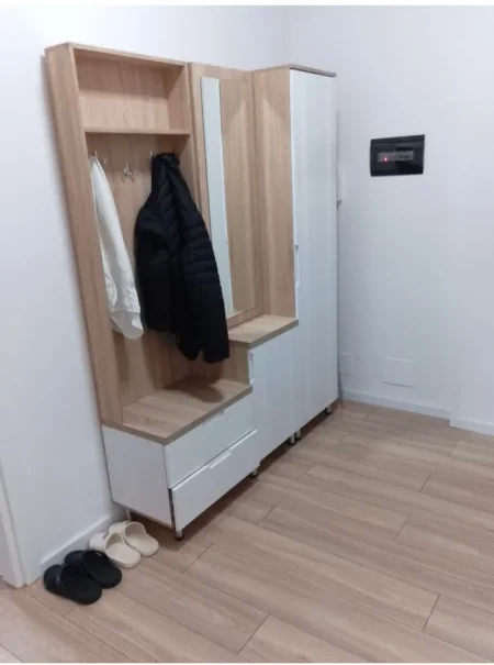 Tirane, jepet me qera apartament 1+1+Ballkon Kati 6, 65 m² 450 € 