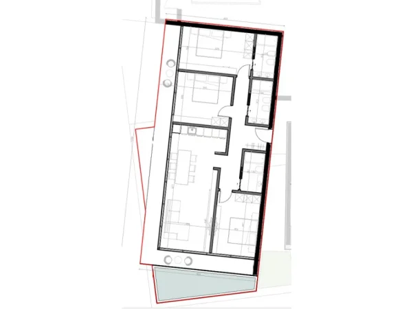 Borsh, shitet apartament 3+1 Kati 4, 143 m² 510.000 € (“TERRAROSSA” RESIDENCE, BORSH)