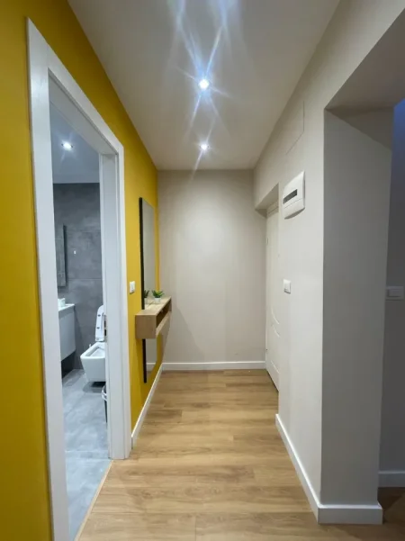 Tirane, jepet me qera apartament 1+1 Kati 5, 50 m² 520 € (Rruga Tefta Tashko Koco)