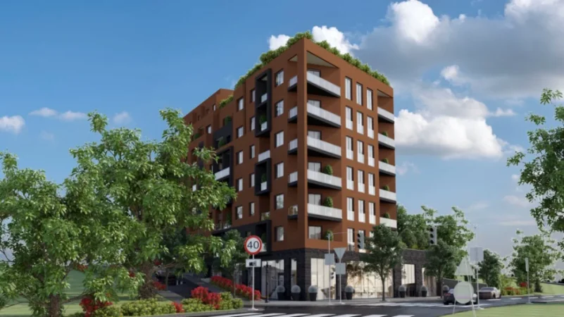 Tirane, shitet apartament 1+1+Aneks+Ballkon Kati 2, 71 m² 73.899 € 