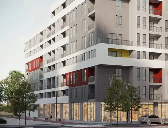 Tirane, jepet me qera apartament 1+1+Ballkon Kati 5, 70 m² 400 € (Univers City)