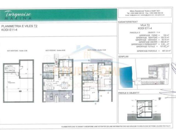 Durres, shitet Vile 2 Katshe Kati 2, 497 m² 484.800 Euro (GJIRI I LALZIT, DURRES)
