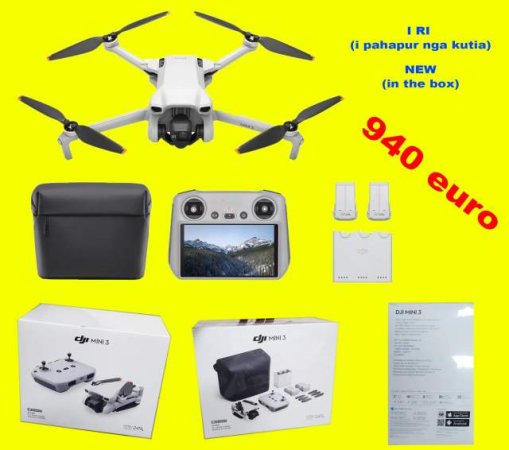 Tirane, shes Shes dron (I RI) - DJI MINI 3 fly combo 940 Euro