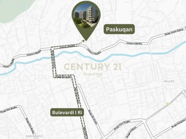 Tirane, shes apartament 1+1 Kati 2, 72 m² 87.000 € (Rezidenca Aluna)