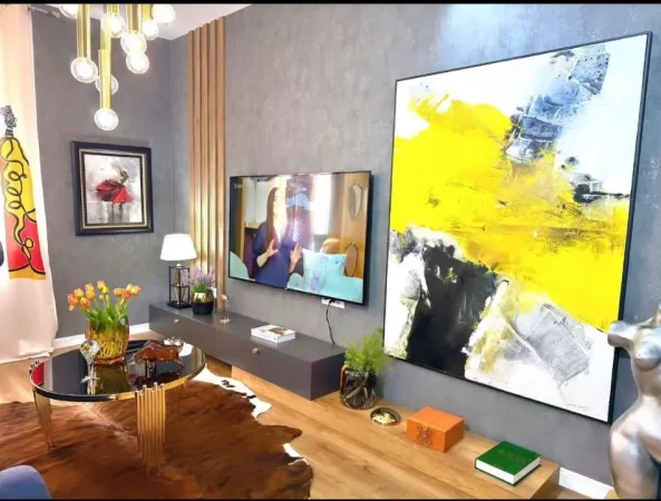 Tirane, jepet me qera apartament 1+1 Kati 6, 77 m² 800 € (21 dhjetori)