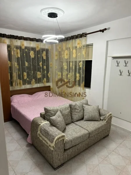 Tirane, jepet me qera garsonier 1+1 Kati 1, 45 m² 450 € (don bosko)