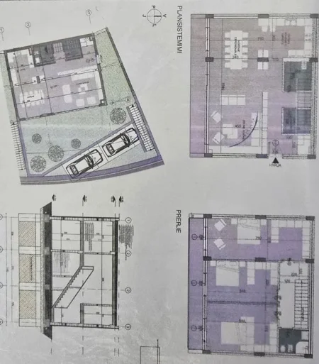 Tirane, shes Vile Kati 2, 225 m² 650.000 € (Rruga Panorama e Liqenit)