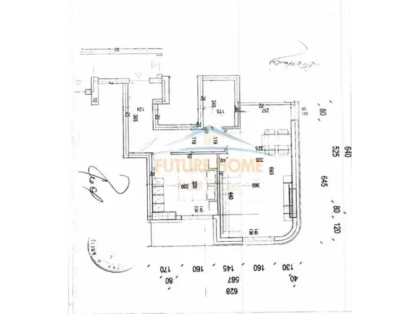 Tirane, shitet apartament 1+1+Ballkon Kati 3, 71 m² 192.000 € (Bulevardi Gjergj Fishta, Corner Residence)
