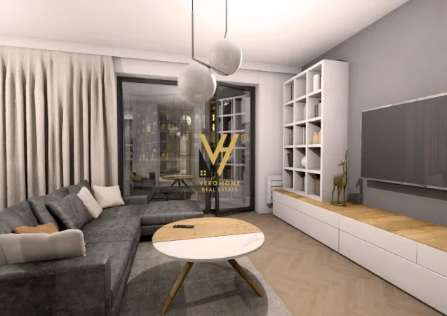 Tirane, jepet me qera apartament 2+1+Ballkon Kati 4, 107 m² 1.200 € (LIQENI I THATE)