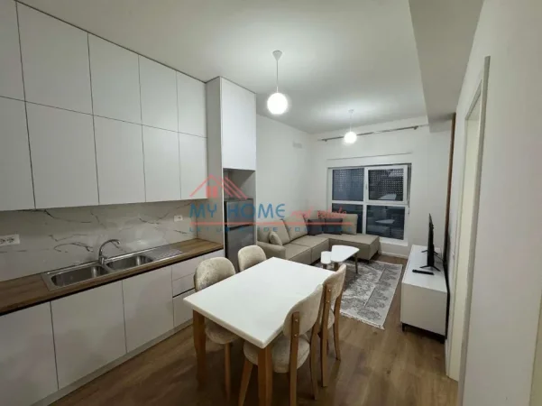 Tirane, jepet me qera apartament 1+1+Ballkon Kati 1, 45 m² 450 € (Ali Demi)