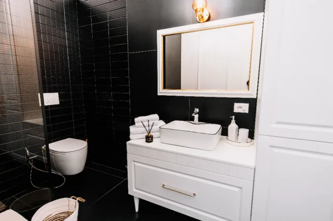 Tirane, jepet me qera apartament 1+1+Ballkon Kati 9, 75 m² 600 € (Astir/Vila L)