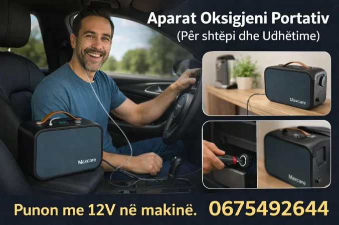 Tirane, shes pajisje mjekesore Aparat Oksigjeni Portativ per Levizje 690 €