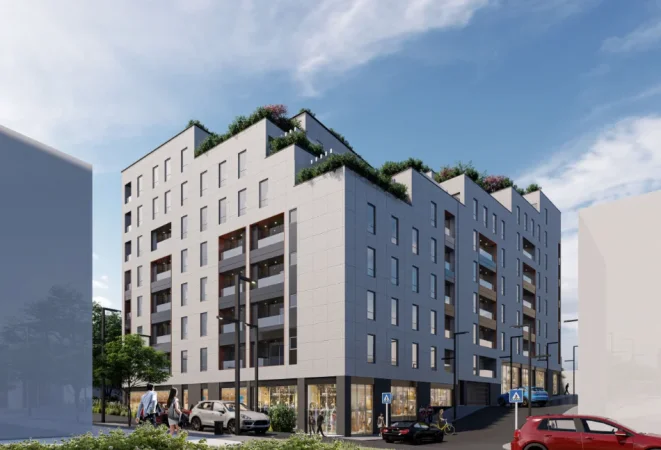 Tirane, shitet apartament 1+1+Ballkon Kati 7, 60 m² 96.000 € (Ali Demi)