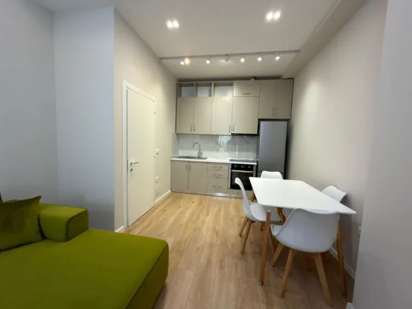 Tirane, jepet me qera apartament 1+1+Ballkon Kati 2, 60 m² 450 € (Prane Eja Studio)
