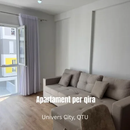 Tirane, jepet me qera apartament 2+1 Kati 2, 90 m² 500 € (Univers City , QTU)