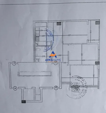 Tirane, shitet apartament 2+1+Ballkon Kati 3, 90 m² 145.000 € 