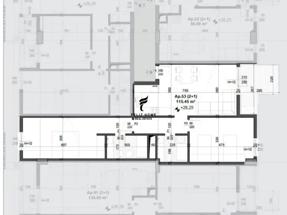 Tirane, shitet apartament 2+1+Ballkon Kati 7, 115 m² 179.000 € (ISH FUSHA E AVIACIONIT)