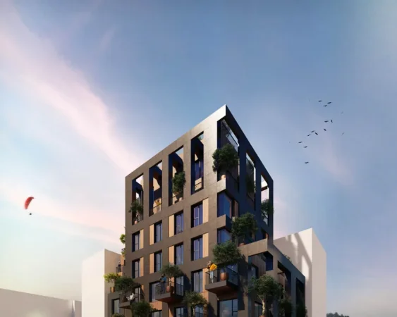 Tirane, shitet apartament 1+1 , 100 m² (Black Sapphire Building)