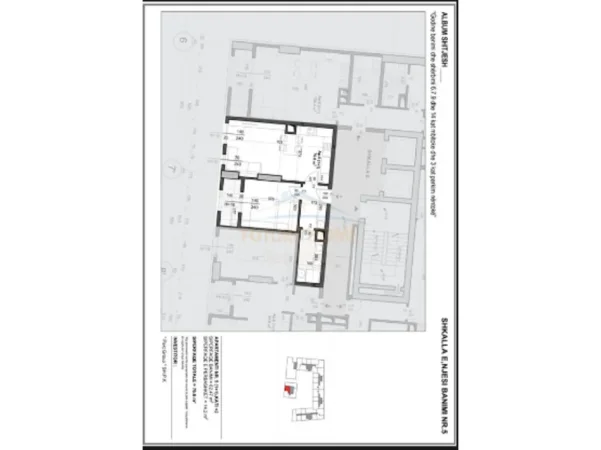 Tirane, shitet apartament 1+1+Ballkon Kati 2, 77 m² 153.200 € (Rruga Jordan Misja)