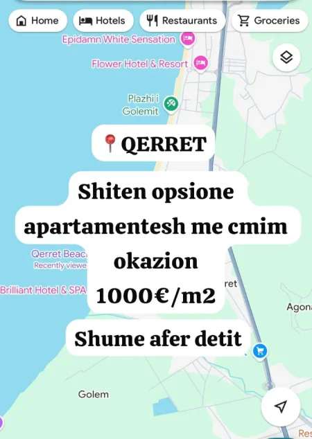 Durres, shitet apartament , 