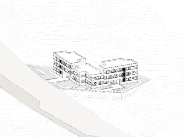 Dhermi - Palase, shitet hotel , 1.460 m² (“PALASA” RESIDENCE)