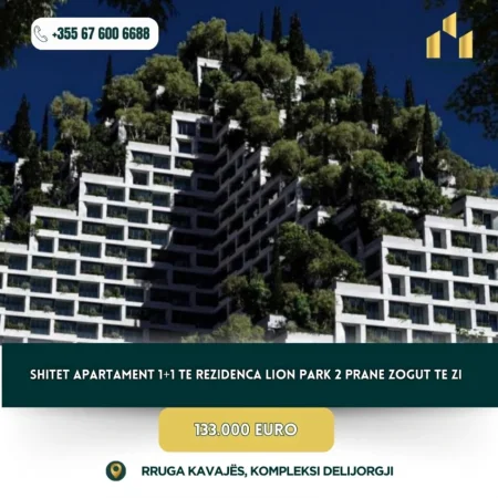 Tirane, shitet apartament 1+1 , 