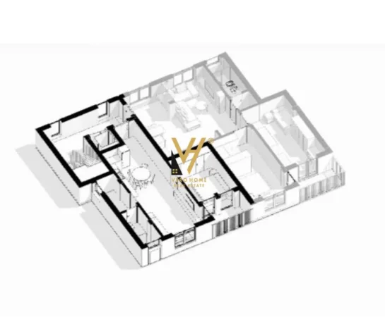 Tirane, shitet apartament 1+1+Ballkon Kati 1, 75 m² 132.000 € (LIQENI I FARKES)