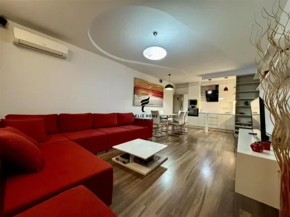 Tirane, jepet me qera apartament 1+1+Ballkon Kati 10, 68 m² 700 € (KOMUNA E PARISIT)