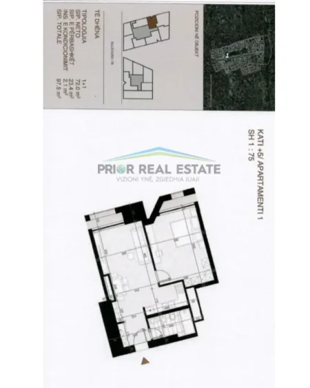 Tirane, shitet apartament 2+1 Kati 6, 98 m² Bulevardi i Ri