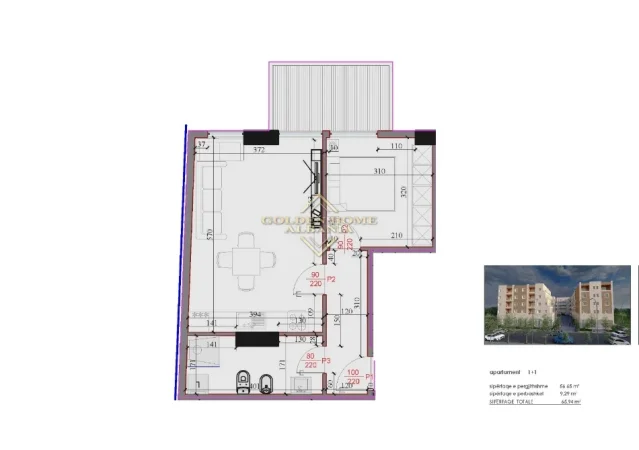 Tirane, shitet apartament , (Paskuqan)