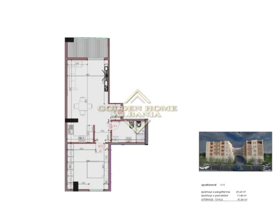 Tirane, shitet apartament , (Paskuqan)