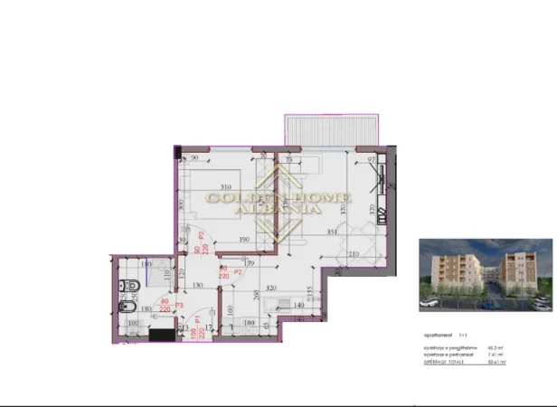Tirane, shitet apartament , (Paskuqan)