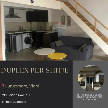 Vlore, shitet dyqan Kati 0, 29 m² 75.000 € (Lungomare, Vlorë)