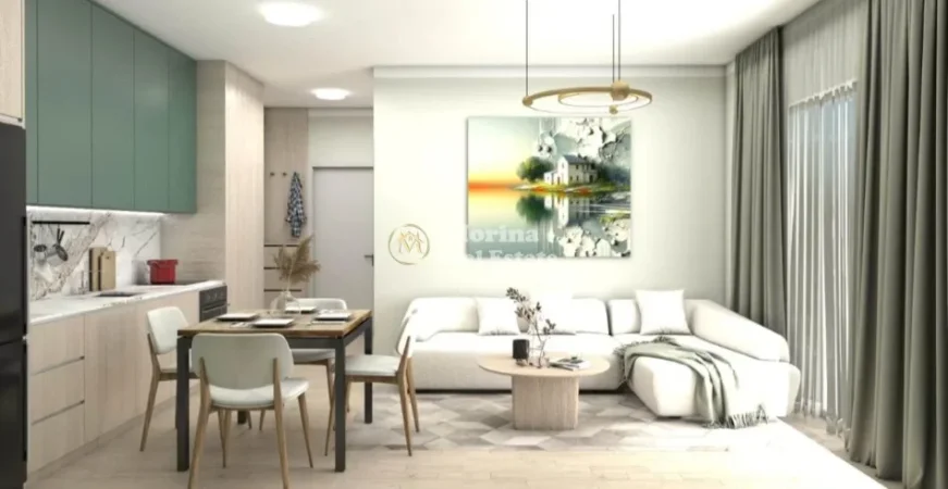 Tirane, jepet me qera apartament 1+1 Kati 6, 50 m² 500 € (Ali Demi)