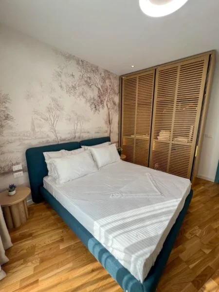 Tirane, jepet me qera apartament 1+1 Kati 4, 60 m² 1.500 € (Liqeni i Thate.)
