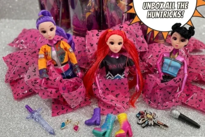 Tirane, shes Kukulla Kpop Demon Hunters, Rumi, Mira, Zoey 15 €