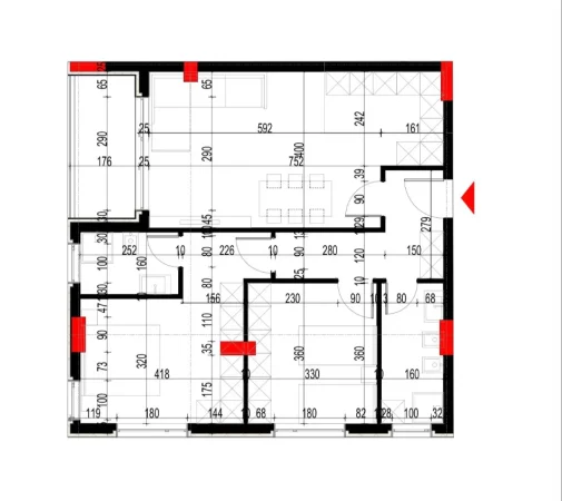 Tirane, shitet apartament 2+1 Kati 2, 104 m² 108.000 € (Paskuqan.)