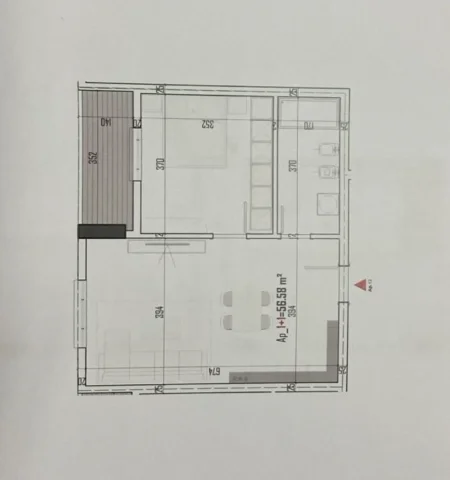 Tirane, shitet apartament 1+1 Kati 1, 65 m² 74.900 € (Paskuqan)