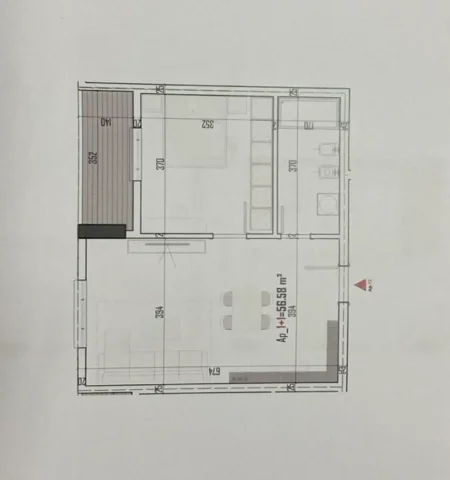 Tirane, shitet apartament 1+1 Kati 8, 65 m² 74.911 € (SHEHU CONSTRUCTION PASKUQAN)