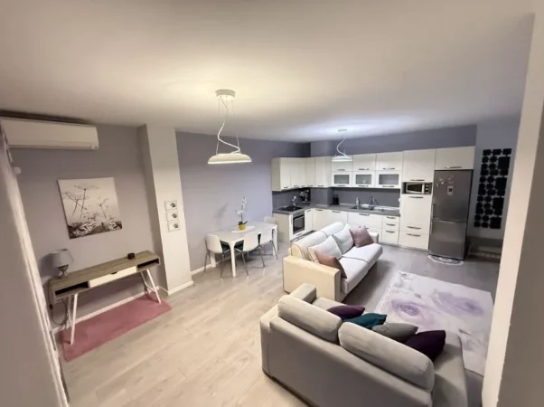 Tirane, jepet me qera apartament 1+1+Ballkon Kati 2, 60 m² 570 € (Rruga Albanopoli)