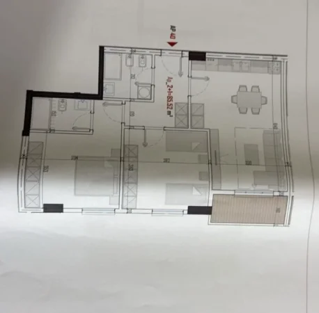 Tirane, shitet apartament 2+1 Kati 4, 97 m² 97.850 € (Paskuqan)