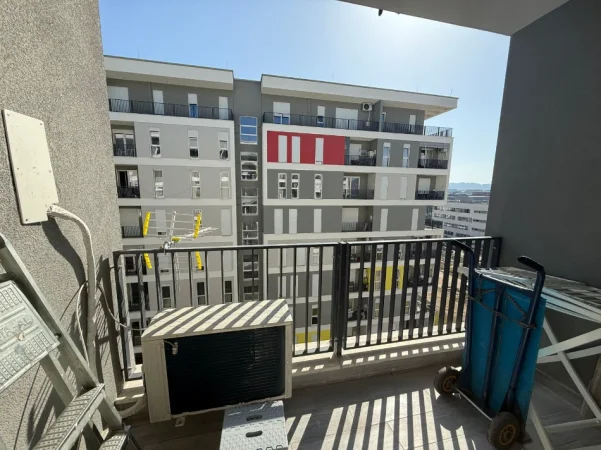 Tirane, jepet me qera apartament 1+1 Kati 6, 52 m² 370 € (univers city)