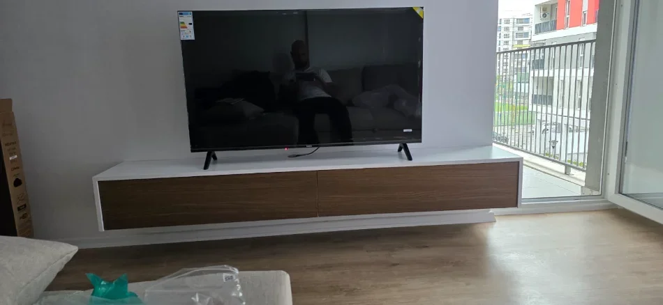 APARTAMENT  2+1  ME QIRA + PARKIM  500 € (UNIVERS CITY)