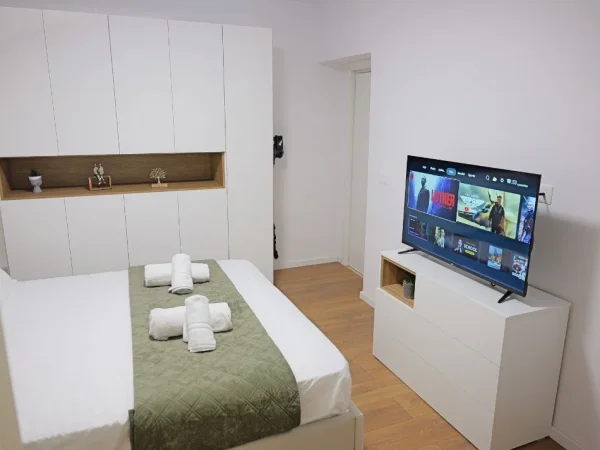 Tirane, jepet me qera apartament 1+1 Kati 1, 55 m² 750 € (Rruga e Elbasanit)