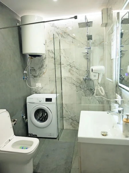 Tirane, jepet me qera apartament 1+1 Kati 1, 55 m² 750 € (Rruga e Elbasanit)