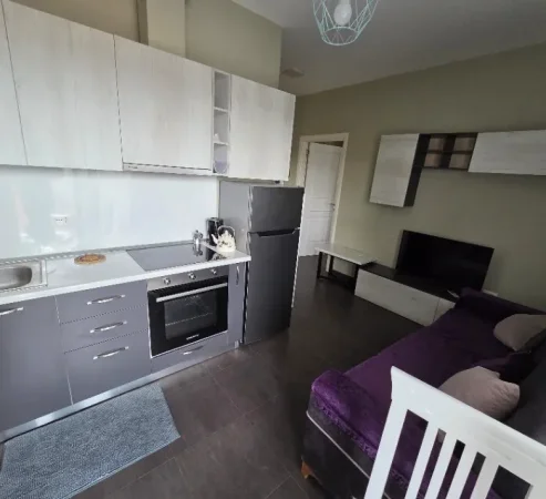 Tirane, jepet me qera apartament 1+1 Kati 8, 52 m² 450 € (Rruga e Elbasanit)