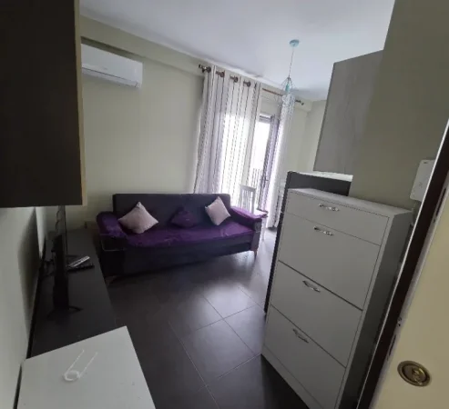 Tirane, jepet me qera apartament 1+1 Kati 8, 52 m² 450 € (Rruga e Elbasanit)