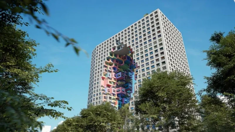 Tirane, shitet apartament 1+1 Kati 12, 89 m² 204.700 € (Bulevardi i Ri)