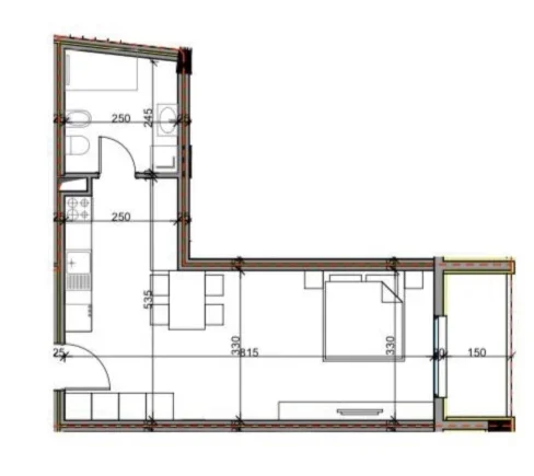 Tirane, shitet garsonier 1+1 Kati 3, 59 m² 69.000 € (Paskuqan)