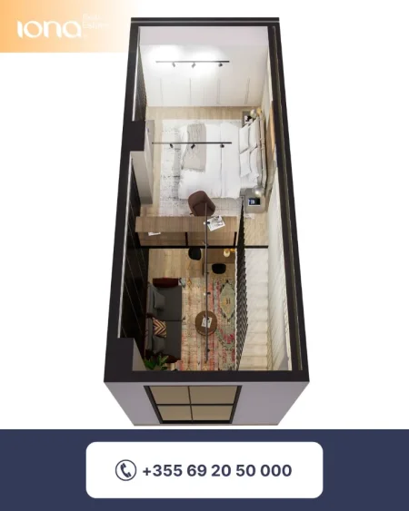 Mali Robit, shitet apartament duplex Dublex Kati 0, 40 m² 55.000 € 